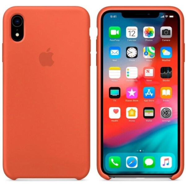 

Чехол (Silicone Case) для iPhone XR Original Nectarine