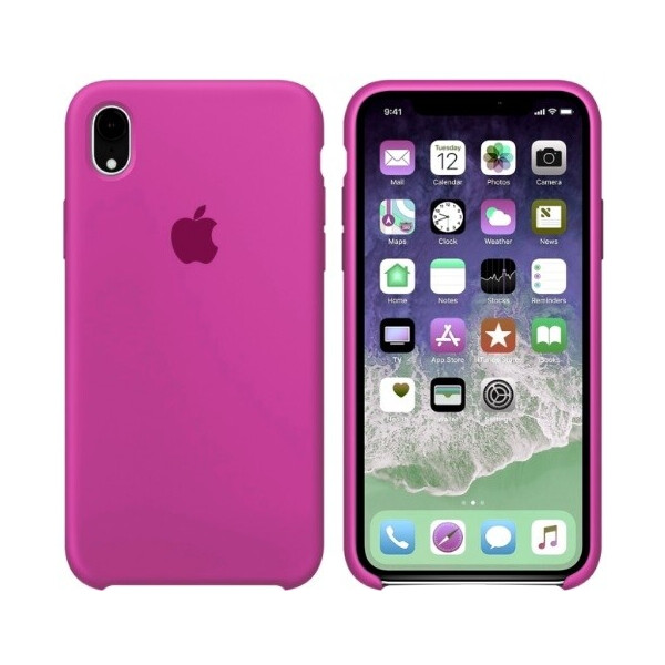 

Чехол (Silicone Case) для iPhone XR Original Dragon Fruit