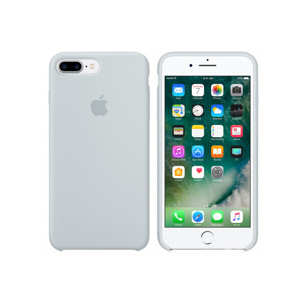 

Чехол (Silicone Case) для iPhone 7 Plus, iPhone 8 Plus Original Mist Blue