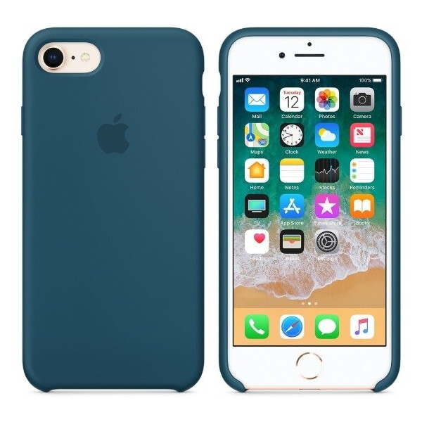 

Чехол (Silicone Case) для iPhone 7, iPhone 8 Original Cosmos Blue