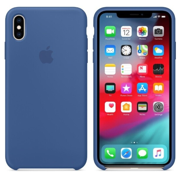 

Чехол (Silicone Case) для iPhone XS Max Original Delft Blue