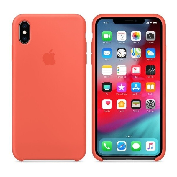 

Чехол (Silicone Case) для iPhone X, iPhone XS Original Nectarine