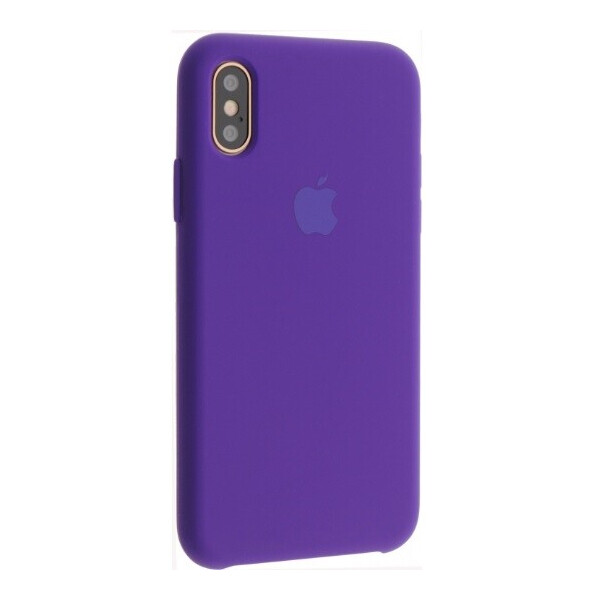 

Чехол (Silicone Case) для iPhone X, iPhone XS Dark Violet