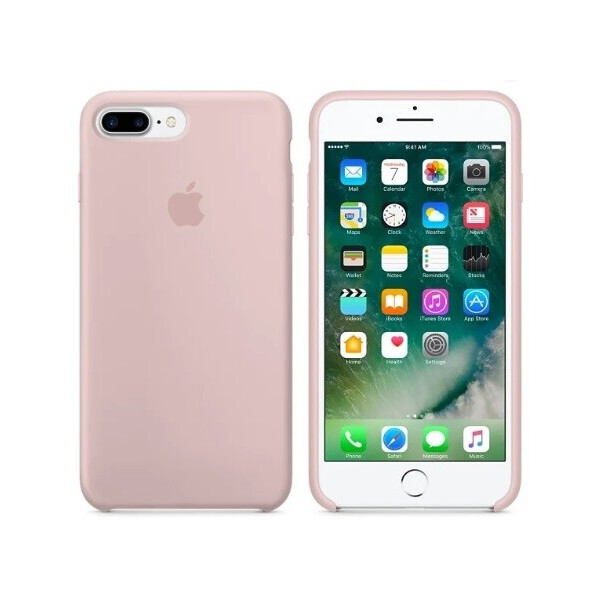 

Чехол (Silicone Case) для iPhone 7 Plus, iPhone 8 Plus Original Pink Sand