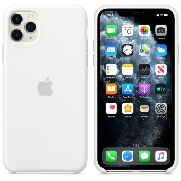 

Чехол (Silicone Case) для iPhone 11 Pro Max Original White