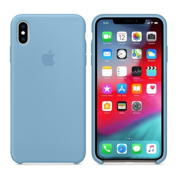 

Чехол (Silicone Case) для iPhone XS Max Original Cornflower