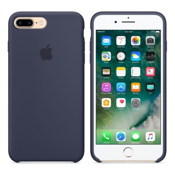 

Чехол (Silicone Case) для iPhone 7 Plus, iPhone 8 Plus Original Midnight Blue