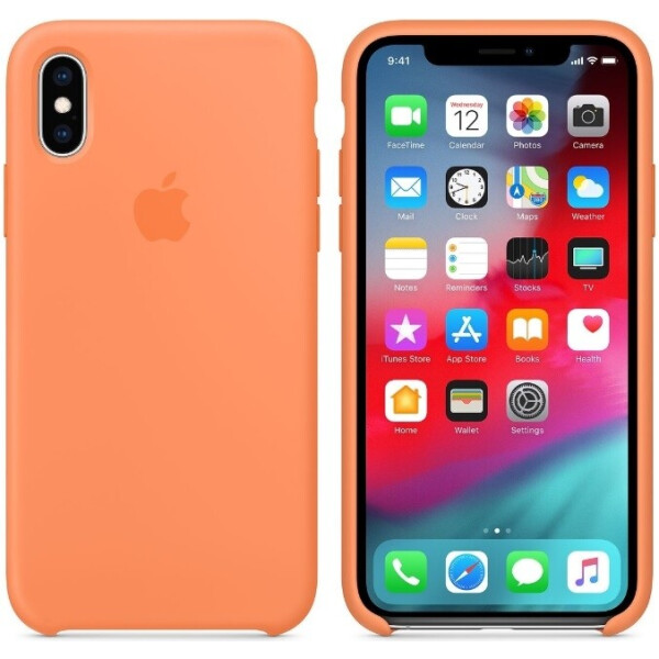 

Чехол (Silicone Case) для iPhone XR Original Papaya