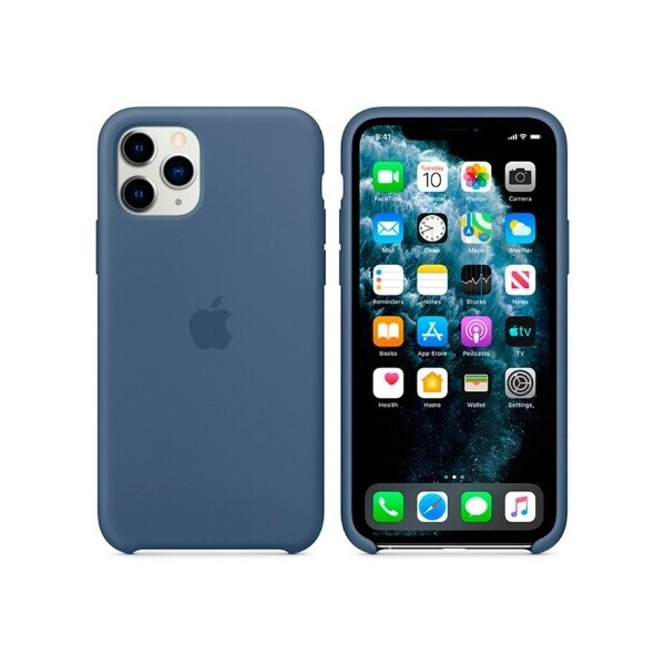 

Чехол (Silicone Case) для iPhone 11 Pro Original Alaskan Blue