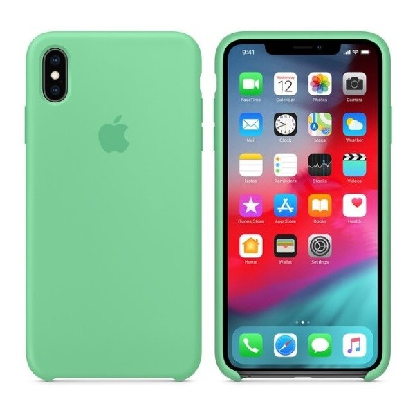 

Чехол (Silicone Case) для iPhone XS Max Original Spearmint