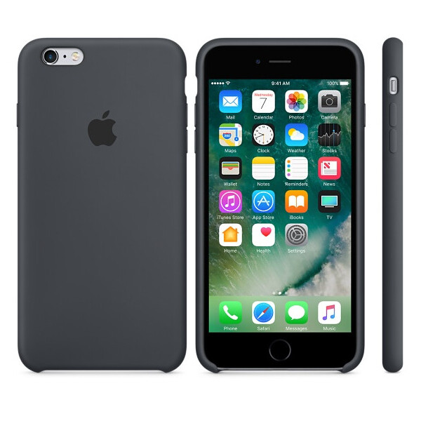 

Чехол (Silicone Case) для iPhone 6 plus, iPhone 6S Plus Gray