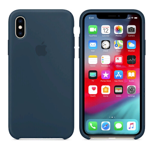 

Чехол (Silicone Case) для iPhone X, iPhone XS Light Green