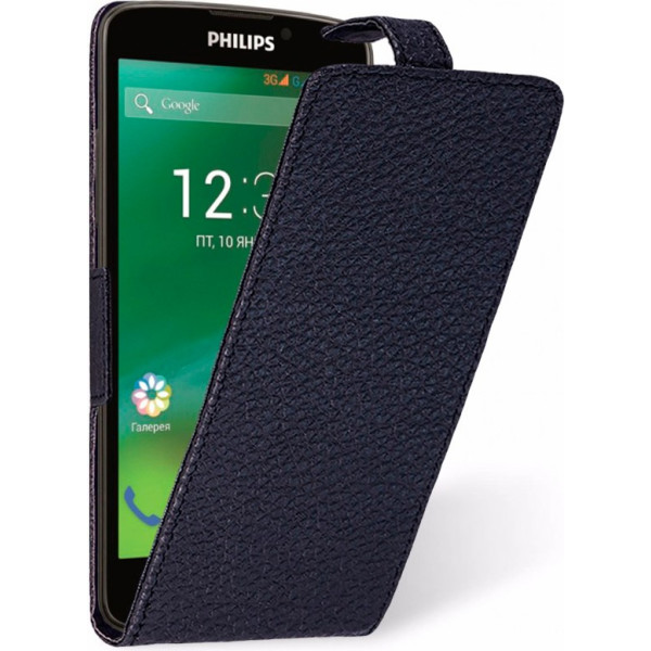 

флип Liberty для Philips Xenium V387 Черный (33086)
