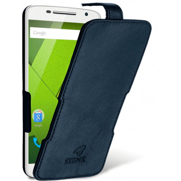 

флип Stenk Prime для Motorola Moto X Play (XT1562) Чёрный (37907)
