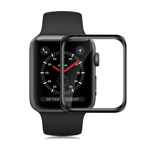 

Защитное стекло (броня) для Apple Watch 44 mm 3D Black