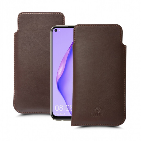 

Футляр Stenk Elegance для Huawei P40 lite Коричневый