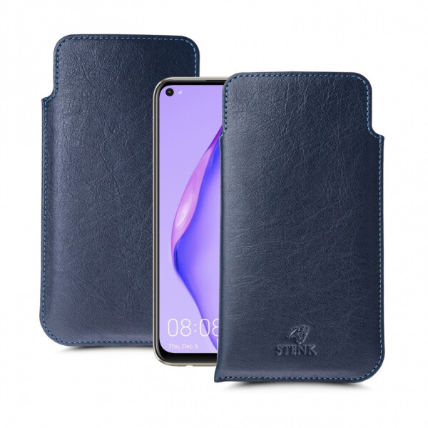 

Футляр Stenk Elegance для Huawei P40 lite Синий