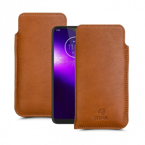 

Футляр Stenk Elegance для Motorola One Macro Camel