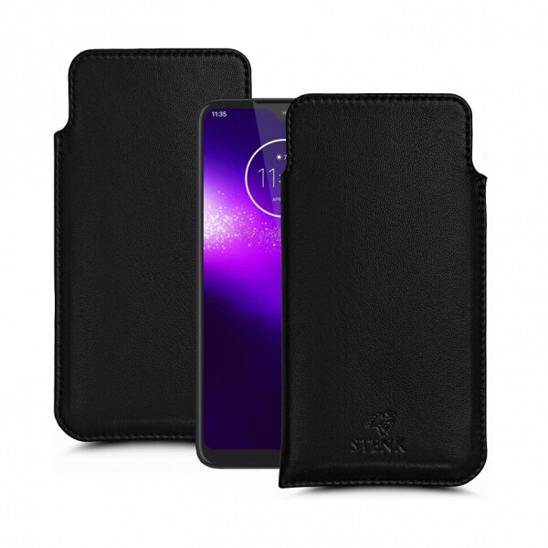 

Футляр Stenk Elegance для Motorola One Macro Чёрный