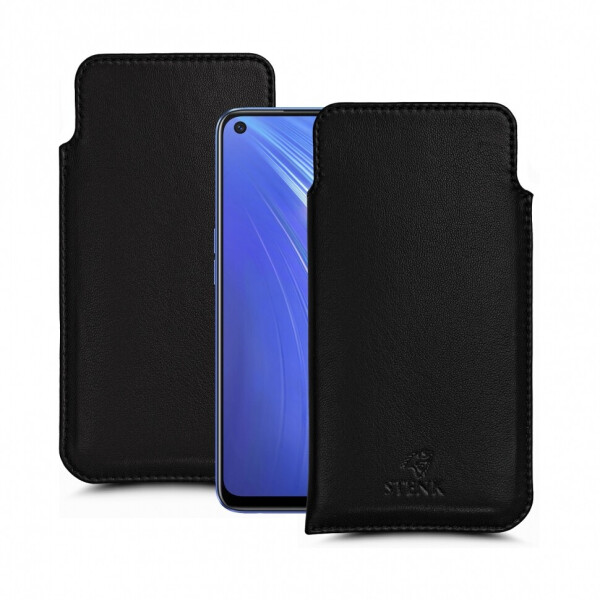 

Футляр Stenk Elegance для Realme 6 Чёрный