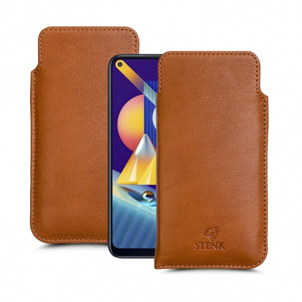 

Футляр Stenk Elegance для Samsung Galaxy M11 Camel