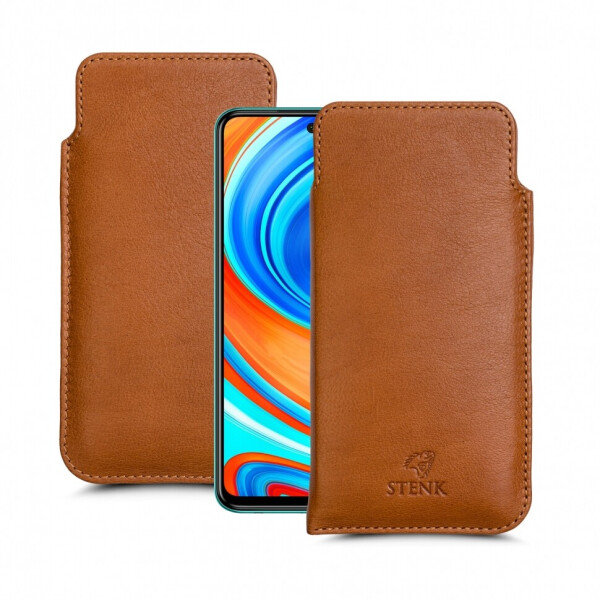 

Футляр Stenk Elegance для Xiaomi Redmi Note 9 Pro Camel
