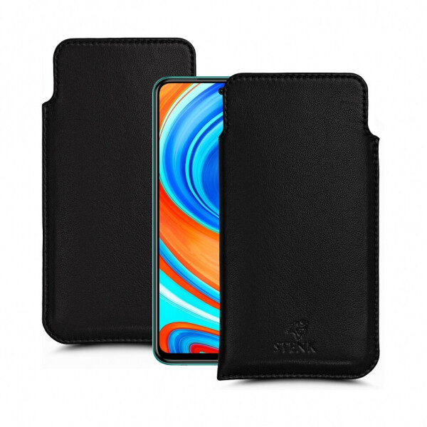 

Футляр Stenk Elegance для Xiaomi Redmi Note 9 Pro Чёрный