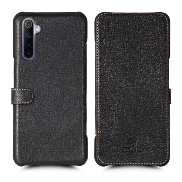 

Чехол книжка Stenk Premium для Realme 6 Чёрный