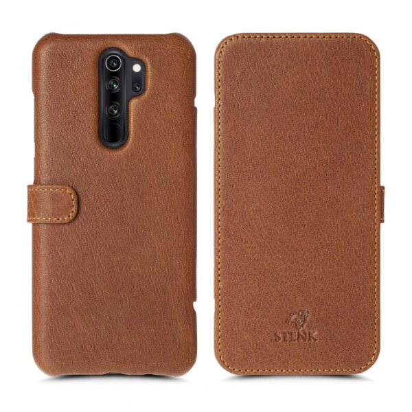 

Чехол книжка Stenk Premium для Xiaomi Redmi Note 8 Pro Camel Texas