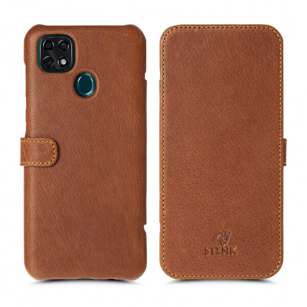 

Чехол книжка Stenk Premium для ZTE Blade 20 Smart Camel Texas