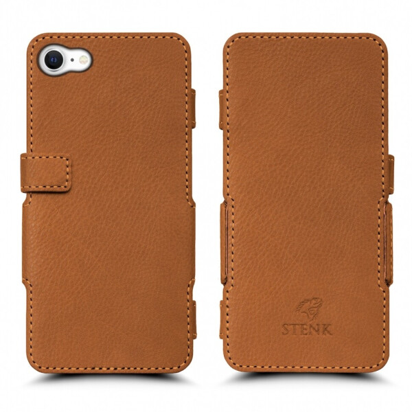 

Чехол книжка Stenk Prime для Apple iPhone SE (2020) Camel