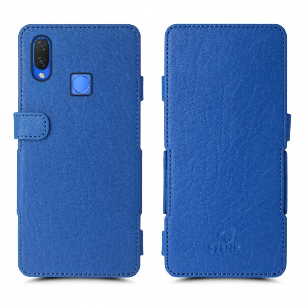 

Чехол книжка Stenk Prime для Huawei P Smart Plus Ярко-синий