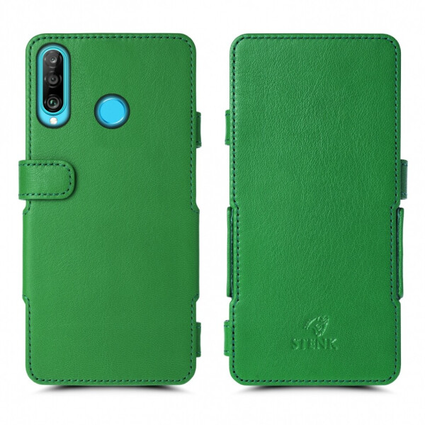 

Чехол книжка Stenk Prime для Huawei P30 Lite Зелёный