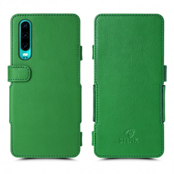 

Чехол книжка Stenk Prime для Huawei P30 Зелёный
