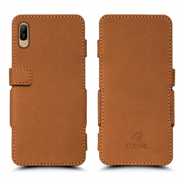 

Чехол книжка Stenk Prime для Huawei Y6 (2019) Camel