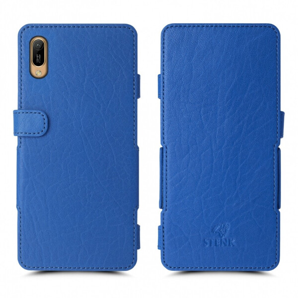 

Чехол книжка Stenk Prime для Huawei Y6 (2019) Ярко-синий