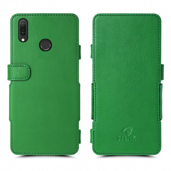 

Чехол книжка Stenk Prime для Huawei Y9 (2019) Зелёный