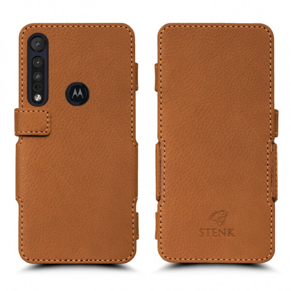 

Чехол книжка Stenk Prime для Motorola One Macro Camel