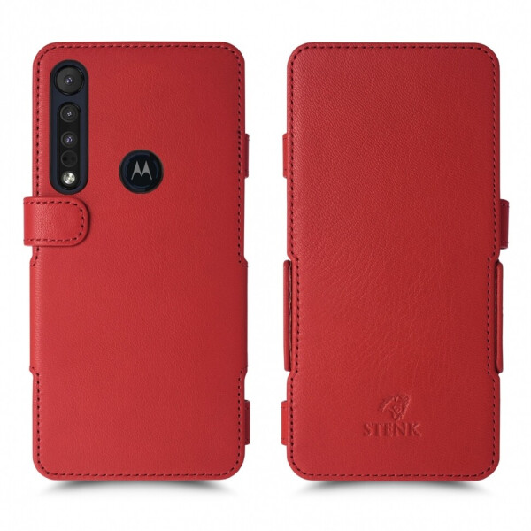 

Чехол книжка Stenk Prime для Motorola One Macro Красный