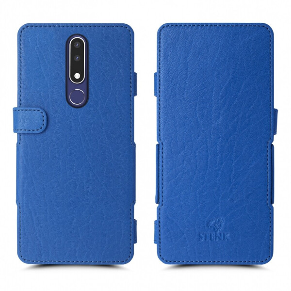 

Чехол книжка Stenk Prime для Nokia 3.1 Plus Ярко-синий