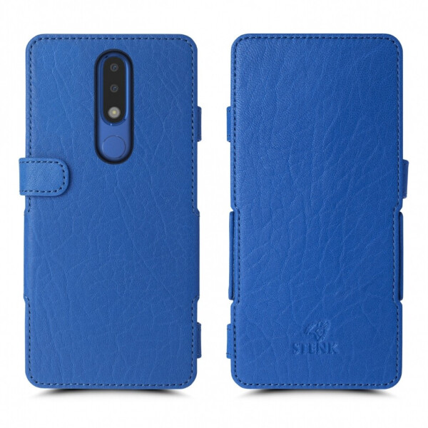 

Чехол книжка Stenk Prime для Nokia 5.1 Plus Ярко-синий