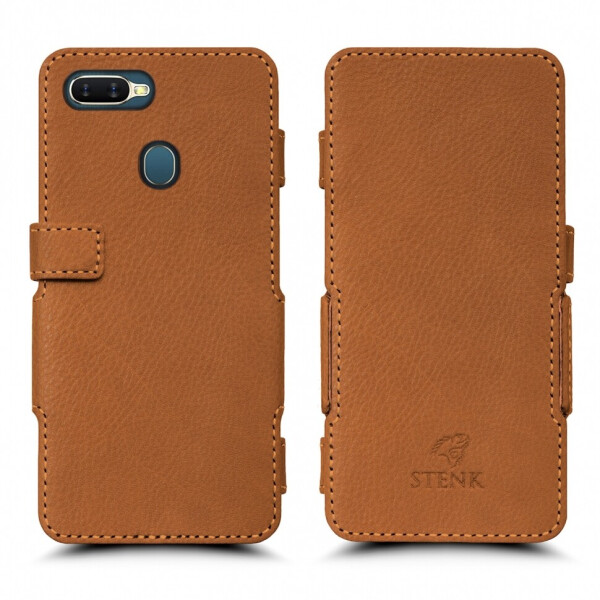 

Чехол книжка Stenk Prime для OPPO A5s Camel