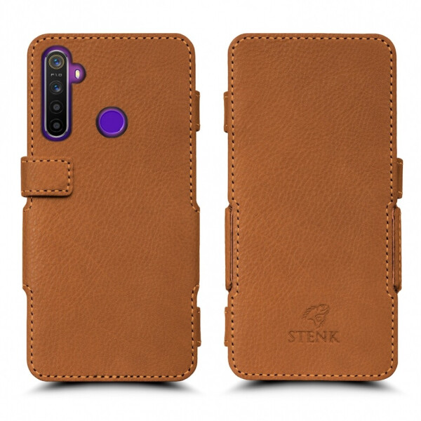 

Чехол книжка Stenk Prime для Realme 5 Camel