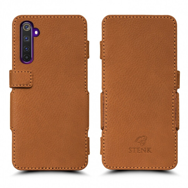 

Чехол книжка Stenk Prime для Realme 6 Pro Camel