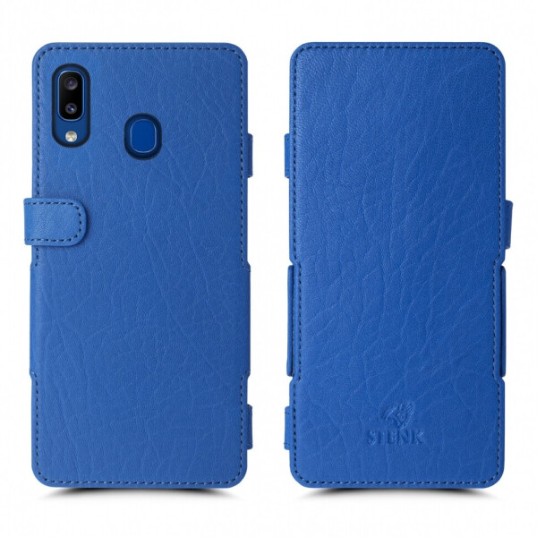

Чехол книжка Stenk Prime для Samsung Galaxy A20 Ярко-синий