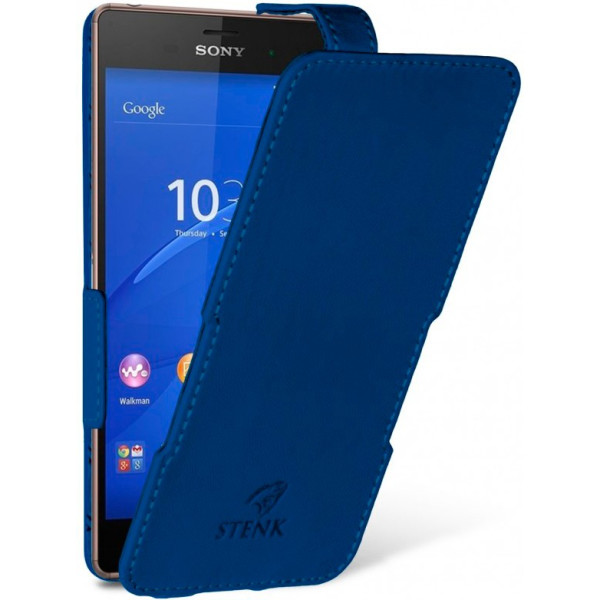 

флип Stenk Prime для Sony Xperia Z3 Синий (47285)