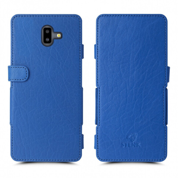 

Чехол книжка Stenk Prime для Samsung Galaxy J6 Plus (2018) Ярко-синий