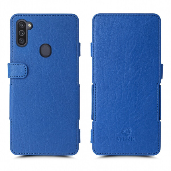 

Чехол книжка Stenk Prime для Samsung Galaxy M11 Ярко-синий
