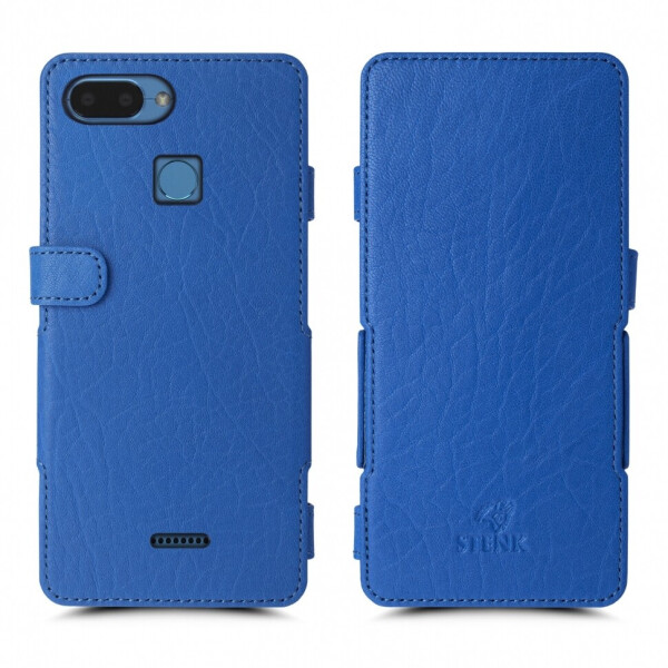

Чехол книжка Stenk Prime для Xiaomi Redmi 6 Ярко-синий