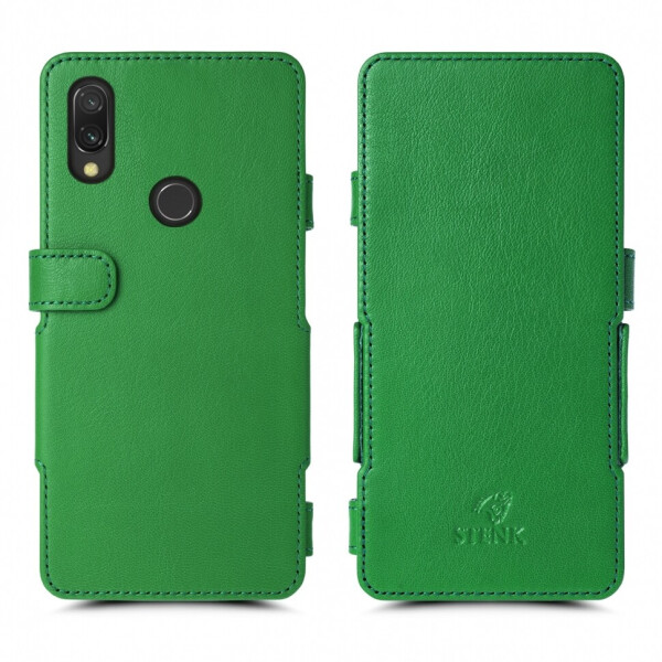 

Чехол книжка Stenk Prime для Xiaomi Redmi 7 Зелёный